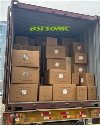 Limpadores ultrassônicos enviados com sucesso para a Áustria